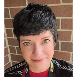 Photograph of Cherith Harris smiling